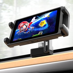 $31 Charchendo Car Game Consoles Mount for Tesla Model Y3, Air Vent Holder for Switch Tablet Phone with Anti-Drop Shake Road Trip Essentials Compatible with Switch, iPad 12.9, Phones More Devices 4-13