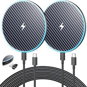 $20 Wireless Charger for Samsung 2Pack 6FT 15W Samsung Magnetic Magsafe Charger
