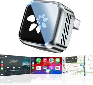 $53 2026 Upgraded Wireless CarPlay Adapter for iPhone & Android with Dual Ports