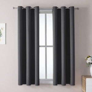 $23 ChrisDowa Blackout Curtains for Bedroom and Living Room 54 Inches Long