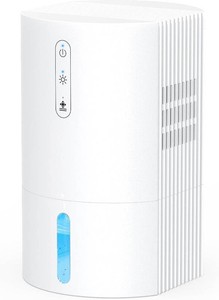 $42 Small Dehumidifier,35OZ,25dB Quiet for Bedroom Bathroom Closet