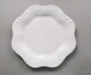 $25 Melamine Dinner Plates Set for 6, 11 inch Dinner Dishes Set for Indoor and Outdoor Use, White