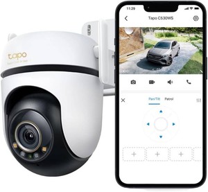 $70 Tapo 3K Outdoor PanTilt Security Wi-Fi Camera, C530WS, Wired