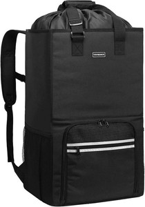 $30 Vorspack Laundry Backpack with Shoulder Straps, Extra Large Hamper, Black