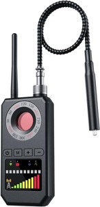 $59 Hidden Camera Detectors,6-in-1 GPS Tracker Detector,Bug Detector,RF Detector,Listening Device Detector for Travel,Car,Hotels,Bathroom,Home,Office(Black)