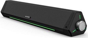 $60 Bluedee Computer Speakers for Desktop PC, Bluetooth AUX Computer Sound Bar