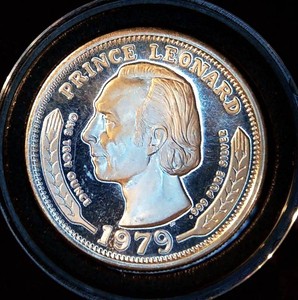 Scarce 1979 Hutt River Province $30 Tally Ho Skylab Commemorative, 500 Mintage, 1oz .999