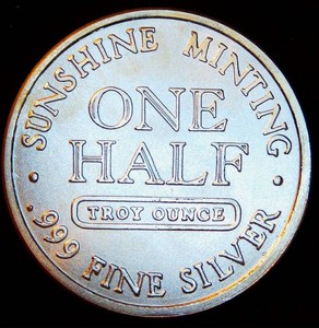12oz .999 Silver Sunshine Minting Round