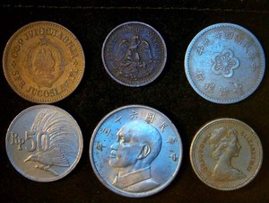 (6) Tougher Find World Coins