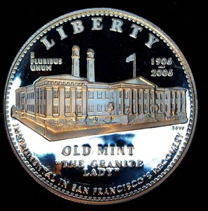 2006-S San Francisco Old Mint Commemorative Silver Dollar Proof