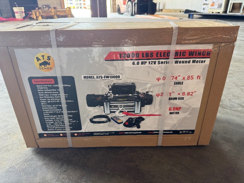 ATS 13,000lb Electric Winch