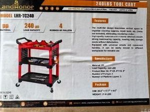 240Lbs Tool Cart