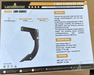 2 In Ploughing Hook