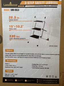 3-Step Safety Ladders