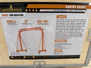 4400-LB adjustable height All-Stell Gantry Crane