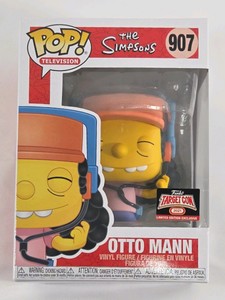Funko Pop Television The Simpsons Otto Mann #907 Target Convention Exclusive  Vinyl Figure