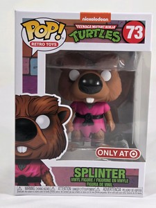Funko Pop Retro Toys Teenage Mutant Ninja Turtles Splinter #73 Target Exclusive