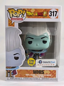 Funko Pop Animation Dragon Ball Super Whis #317 Glow in the Dark Galactic Toys Exclusive