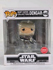 Funko Pop Star Wars Deluxe Dengar #440 Bounty Hunters Collection GameStop Exclusive
