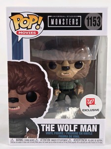 Funko Pop Movies Universal Monsters The Wolf Man #1153 Walgreens Exclusive Vinyl Figure