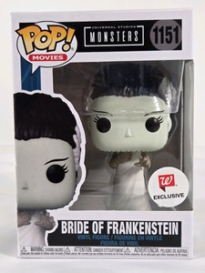 Funko Pop Movies Universal Monsters Bride of Frankenstein #1151 Walgreens Exclusive