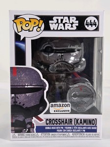 Funko Pop Star Wars Crosshair (Kamino) #444 Amazon Exclusive Bobble-Head w Pin