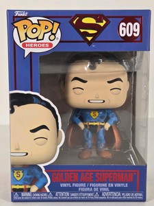 Funko Pop Heroes DC Golden Age Superman #609 Vinyl Figure