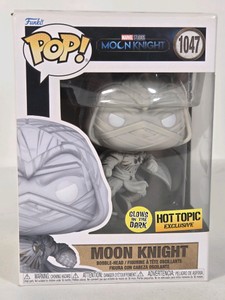 Funko Pop Marvel Moon Knight #1047 Glow in the Dark Hot Topic Exclusive Vinyl Figure