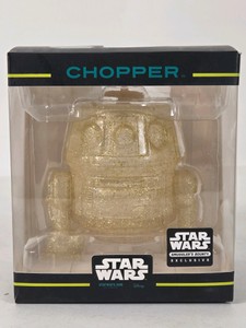 Funko Hikari Mini Star Wars Chopper Gold Glitter Smugglers Bounty Exclusive