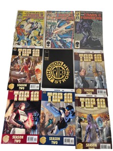 9-PC Comic Lot Marvel Transformers #2 #4 #5 Top 10 Season Two #1-4 Special & Tribe #1