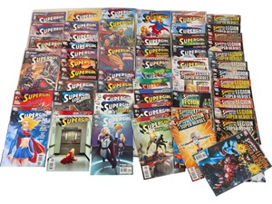 Large DC Supergirl Comic Lot #1-21, 35-50 New 52 #1-5 Legion Superboy #1-4