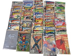 46-PC DC Superman Comic Lot #51-83, 223-226, 650-683 Doomsday Reign of Supermen