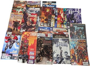 Large Marvel Thor Comic Lot #600-621 Secret Invasion #1-3 Siege Reign of Blood