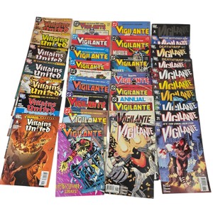 34-PC DC Comic Lot Vigilante  Villains United #1-6 Infinite Crisis Special