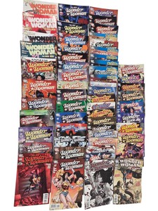 Large Lot DC Comics Wonder Woman Comic Books  New 52, Assorted #1-44 & #600-613