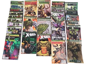 Large Lot Marvel World War Hulk Comics  Hulk, X-Men, Warbound, Gamma Corps & More