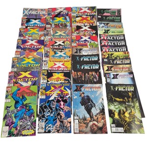 Lot of 36 Marvel X-Factor Comics  #1, Assorted #51-95 & #200-215, X-Tinction Agenda