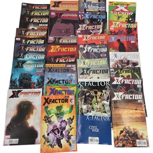 Lot of 34 Marvel X-Factor Comics  #216-233, Decimation, Civil War & Annual