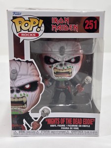 Funko Pop Rocks Iron Maiden Nights of the Dead Eddie #251 Vinyl Figure Collectible