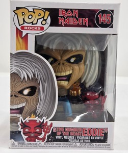 Funko Pop Rocks Iron Maiden The Number of the Beast Eddie #145 Vinyl Figures