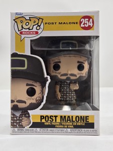 Funko Pop Rocks Post Malone #254 Vinyl Figure Collectible