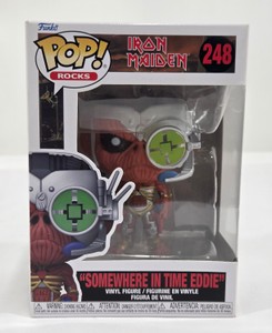 Funko Pop Rocks Iron Maiden Somewhere in Time Eddie #248 Vinyl Figure Collectible