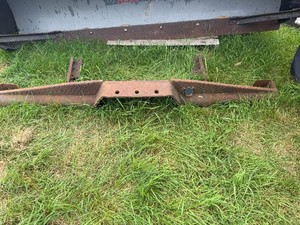 Heavy Duty Steel Pipe Rear Bumper, Built in Ball Mount, Set up for Trailer Wiring, 75 Wide (38.5 between mounting plates)