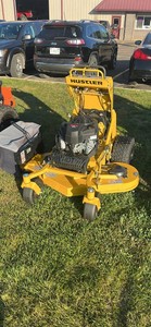 2024 Hustler Surfer Pro Mower, 48 Deck, Kawasaki Engine, Only 21.6 hours Bagger Included.
