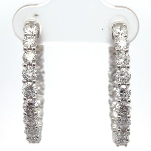 3 Carat Diamond Inside-Out Hoop Earrings VIDEO