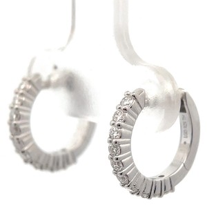 NEW 0.51 Carat Diamond Huggie Hoop Earrings VIDEO