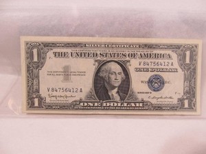 1957B Washington Silver Certificate