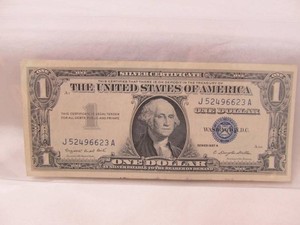 1957A Washington Silver Certificate