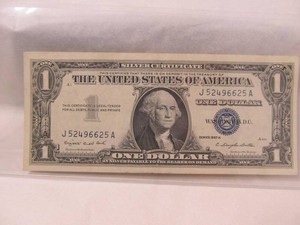 1957A Washington Silver Certificate