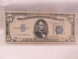 1934A Lincoln Silver Certificate